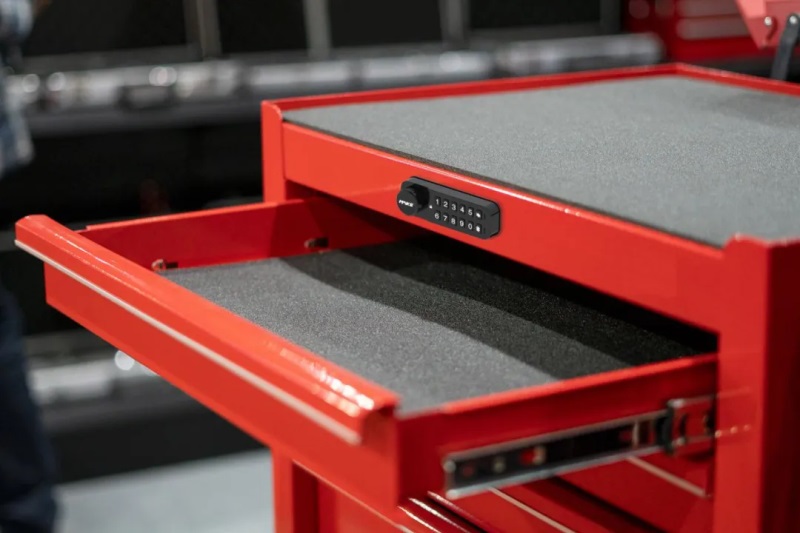 抽屜式工具柜，適合什么樣工具柜鎖？